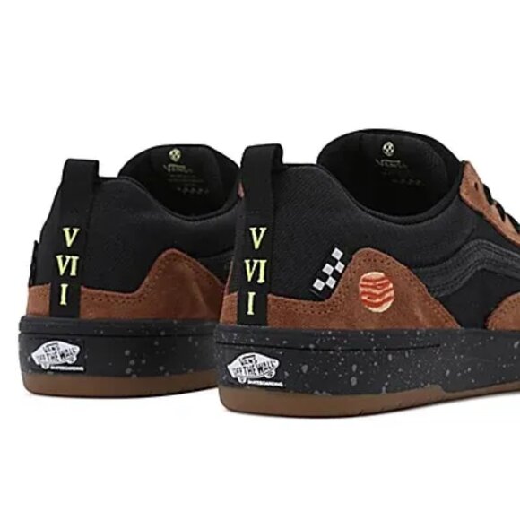 🌰[BRAND NEW] VANS PRO SKATE ZAHBA X ZION WRIGHT BROWN MULTI MENS SHOES SIZE 7🌰 - Picture 4 of 14